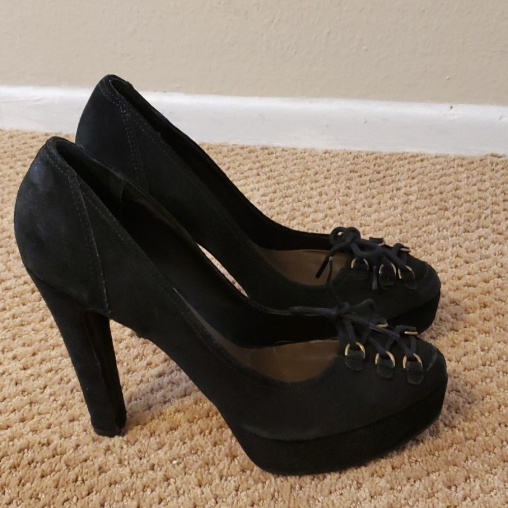 Joie suede heels size 8.5